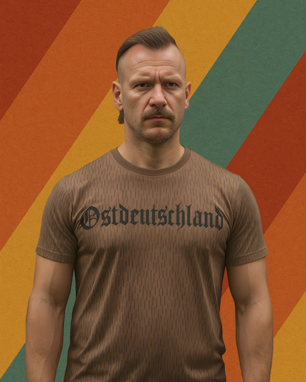 DDR T-Shirt – Strichtarn Ostdeutschland