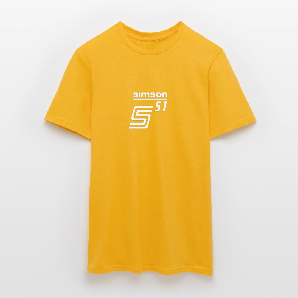 Männer T-Shirt - Gelb