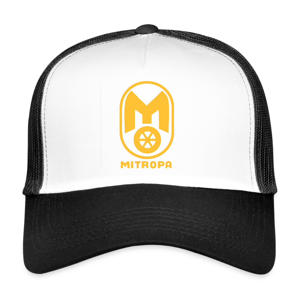 Trucker Cap - Weiß/Schwarz