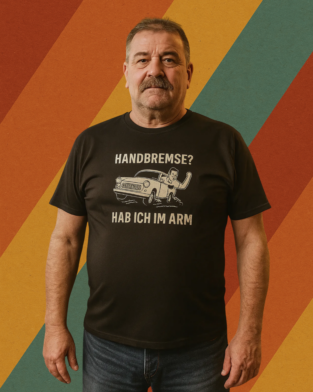 Handbremse? Hab ich im Arm – Muskelkraft ausm Osten