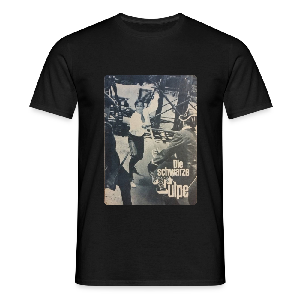 Männer T-Shirt - Schwarz