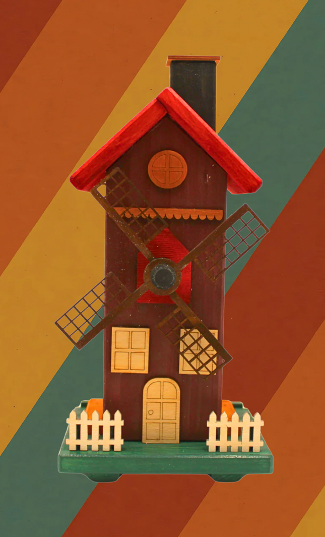 Räucherhaus Windmühle – XL Holzkunst