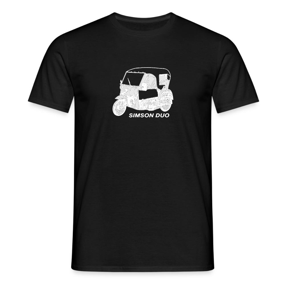 Männer T-Shirt - Schwarz