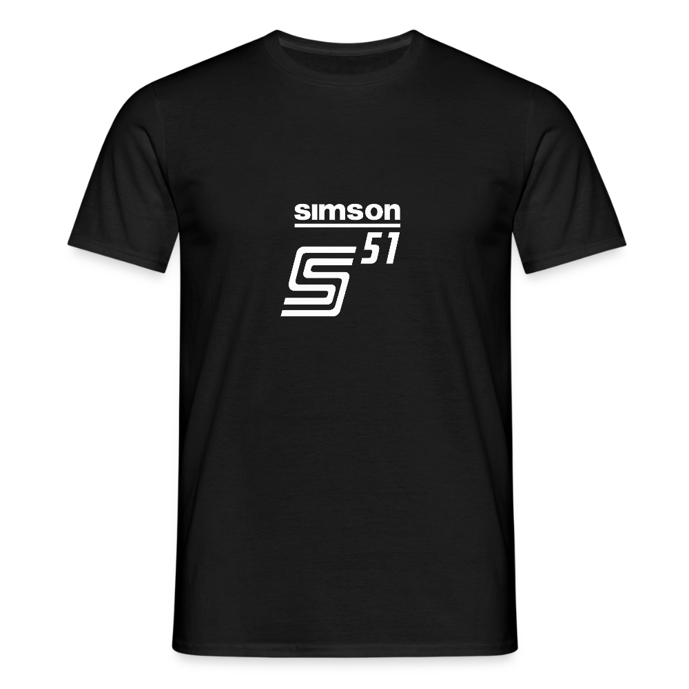 Männer T-Shirt - Schwarz