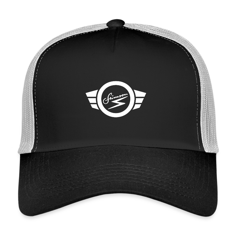 Trucker Cap - Schwarz/Steingrau