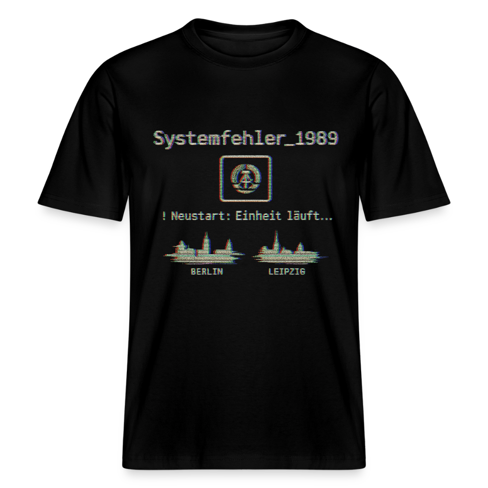 Systemfehler_1989 – Neustart läuft - black