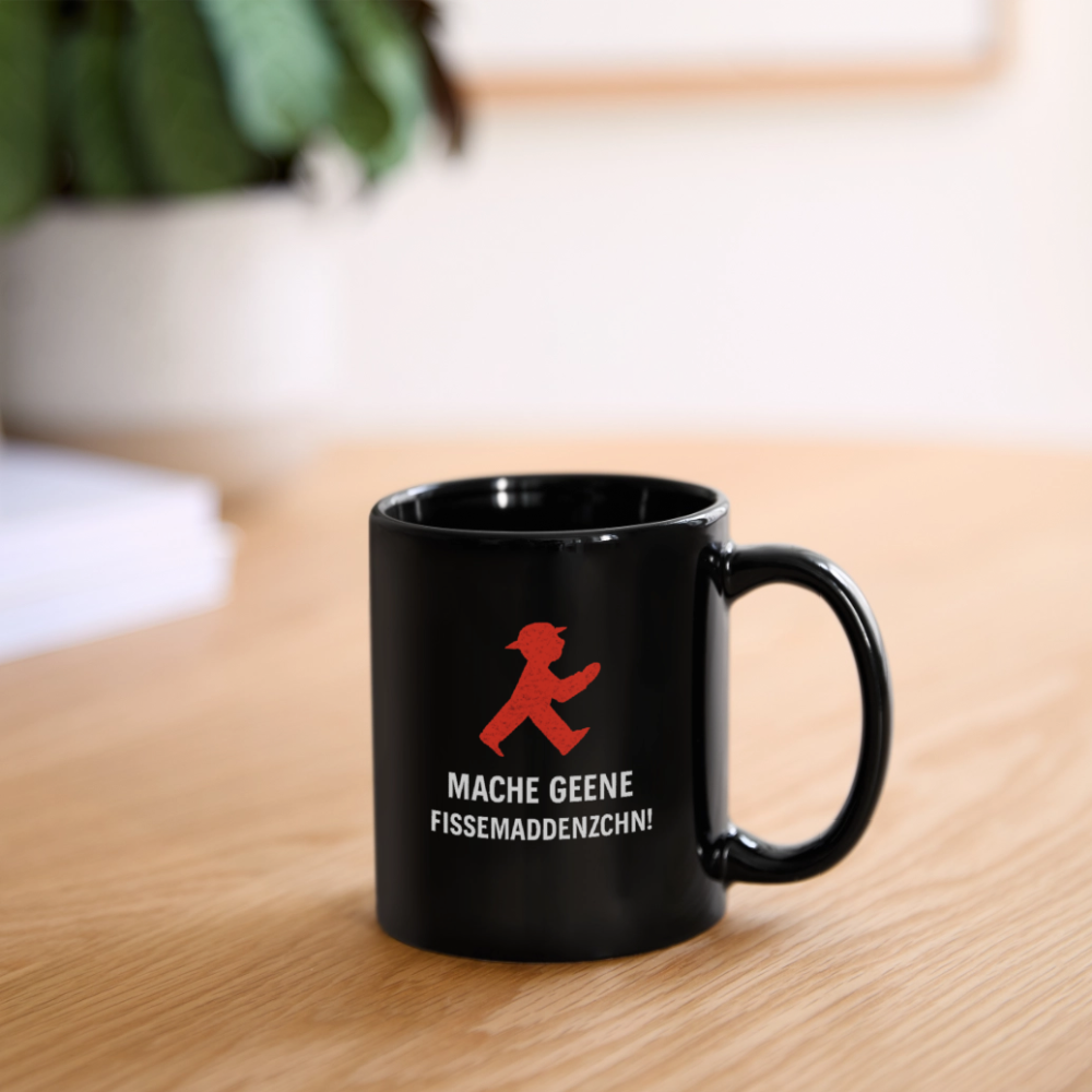 Tasse einfarbig - Schwarz
