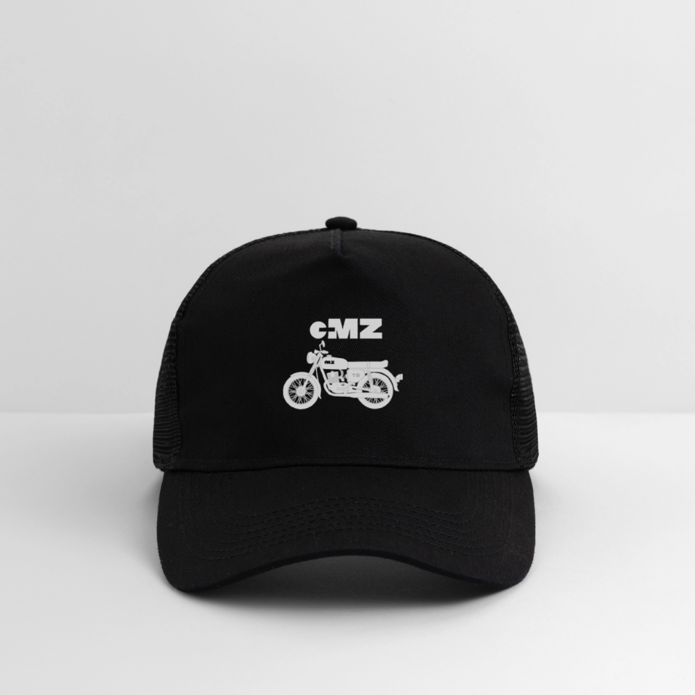 Trucker Cap - Schwarz/Schwarz