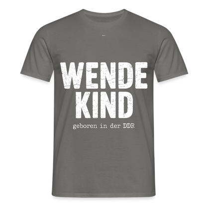 WENDEKIND – Geboren in der DDR | Statement T-Shirt (Unisex) - graphite grey