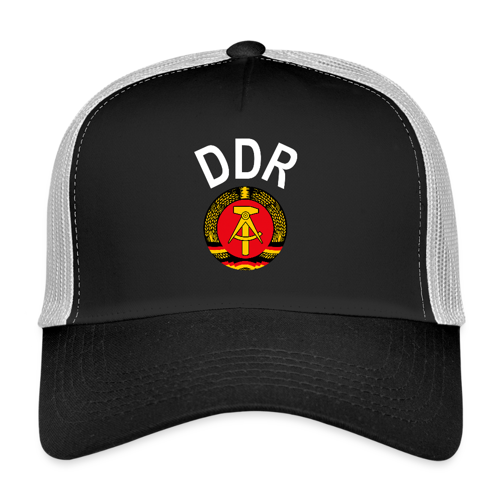 Trucker Cap - Schwarz/Steingrau