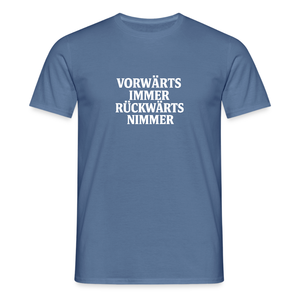 Männer T-Shirt - Taubenblau 