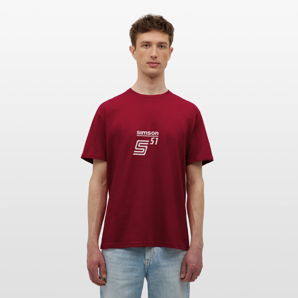 Männer T-Shirt - Ziegelrot