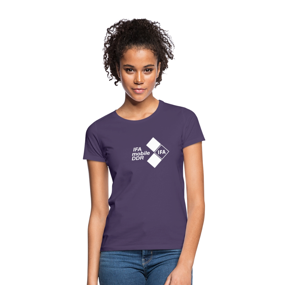 Frauen T-Shirt - Dunkellila