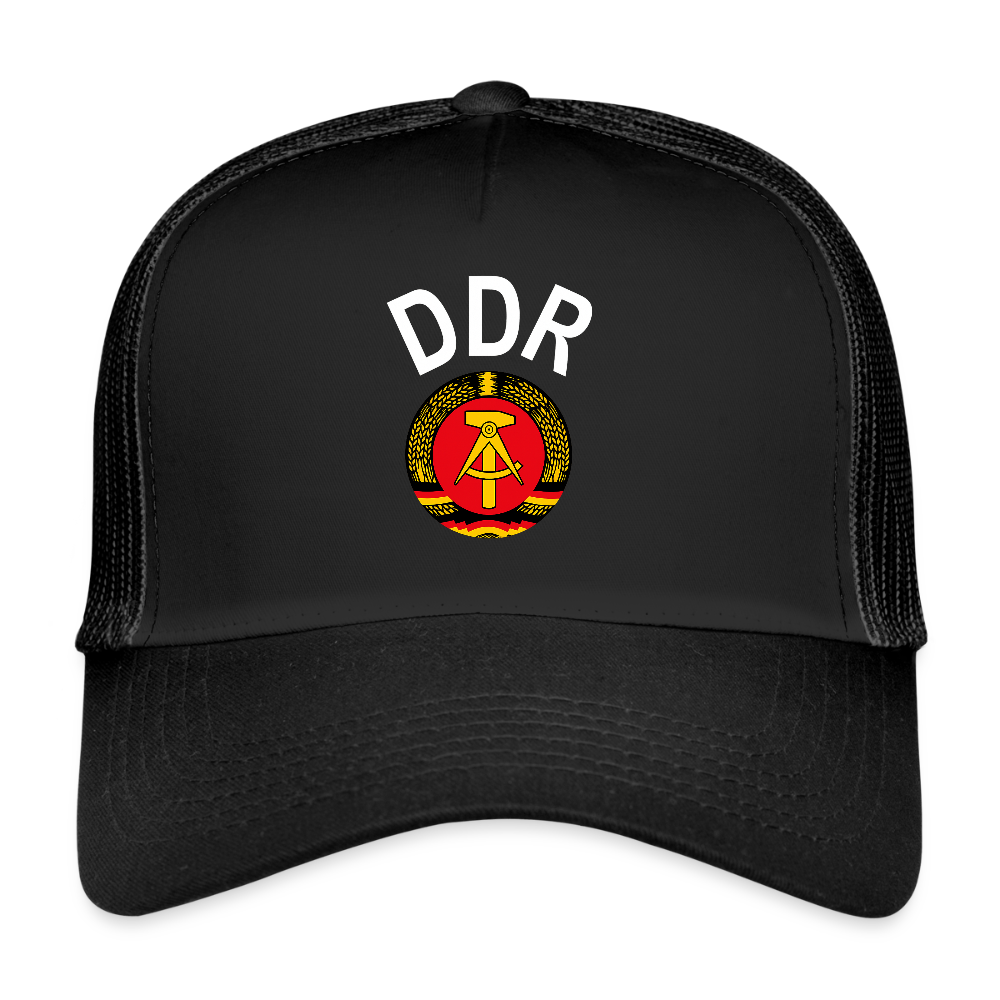 Trucker Cap - Schwarz/Schwarz
