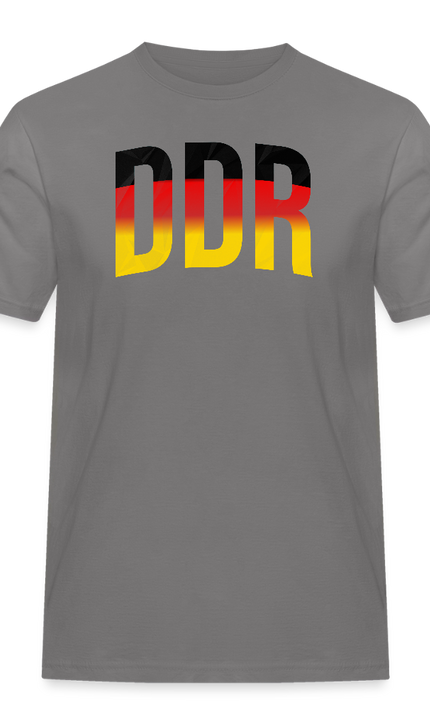 DDR WAPPEN T-Shirt - Grau