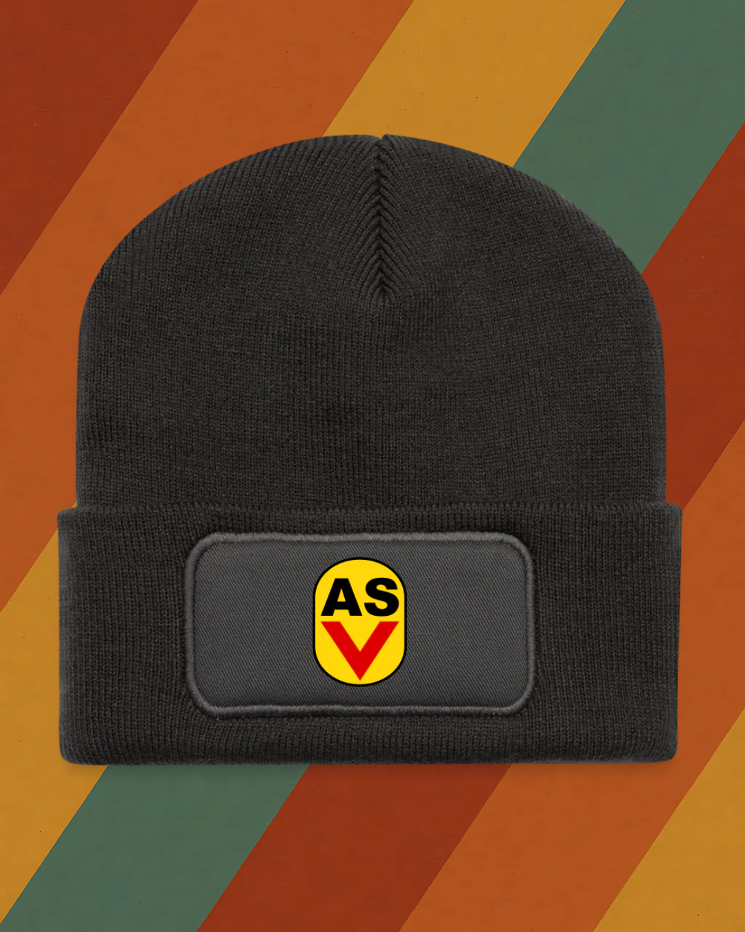 Recycelte Patch Beanie
