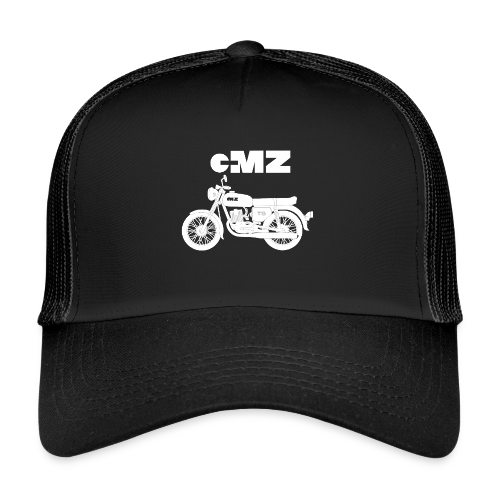 Trucker Cap - Schwarz/Schwarz