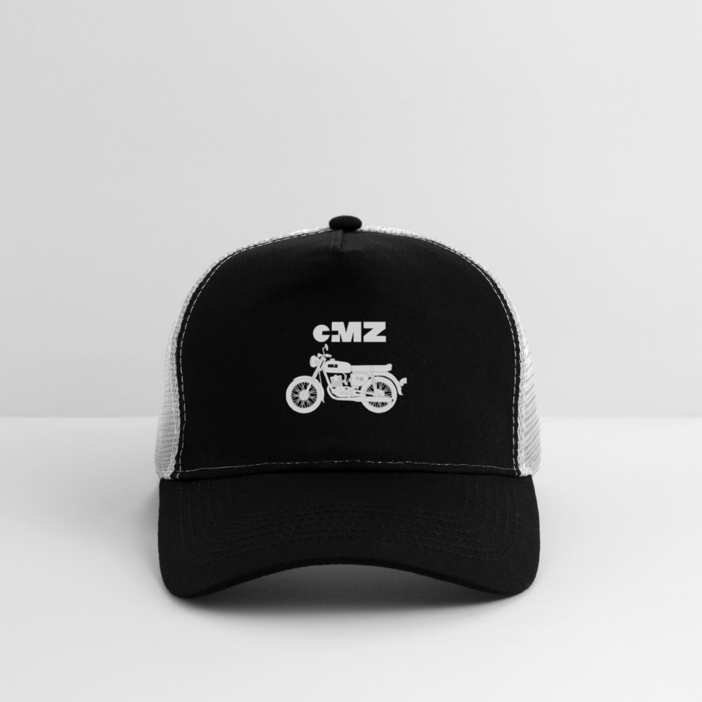 Trucker Cap - Schwarz/Steingrau