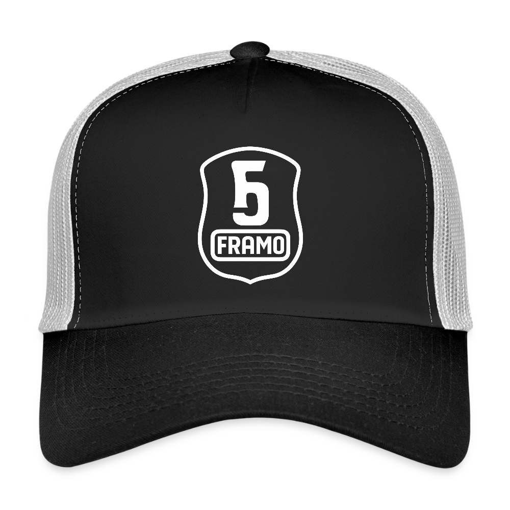 Trucker Cap - Schwarz/Steingrau