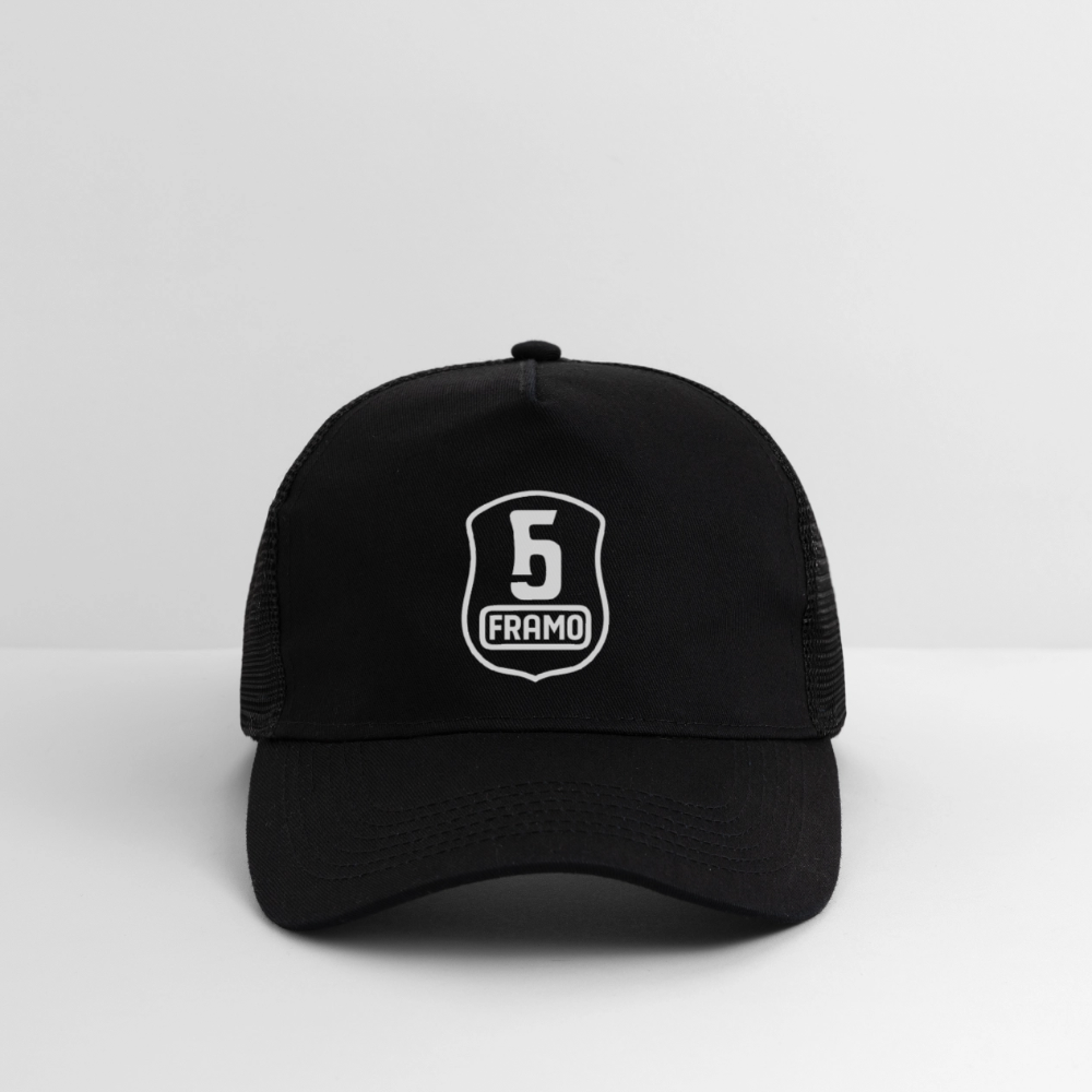 Trucker Cap - Schwarz/Schwarz