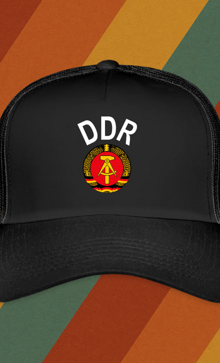 DDR Trucker Cap – Ostdeutscher Klassiker mit Kultwappen
