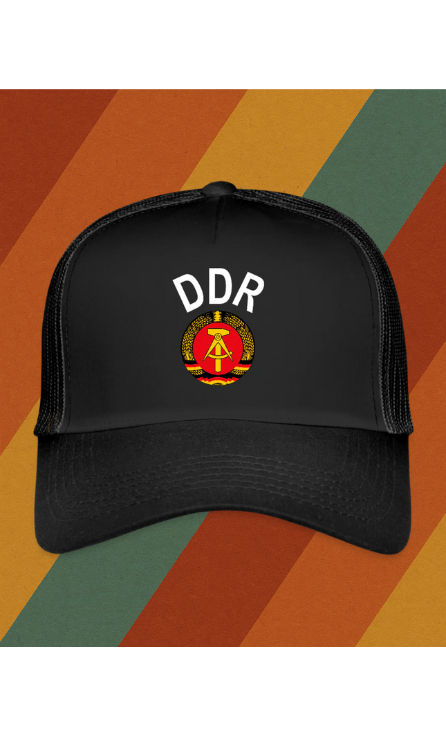 DDR Trucker Cap – Ostdeutscher Klassiker mit Kultwappen