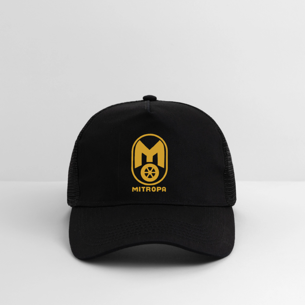Trucker Cap - Schwarz/Schwarz