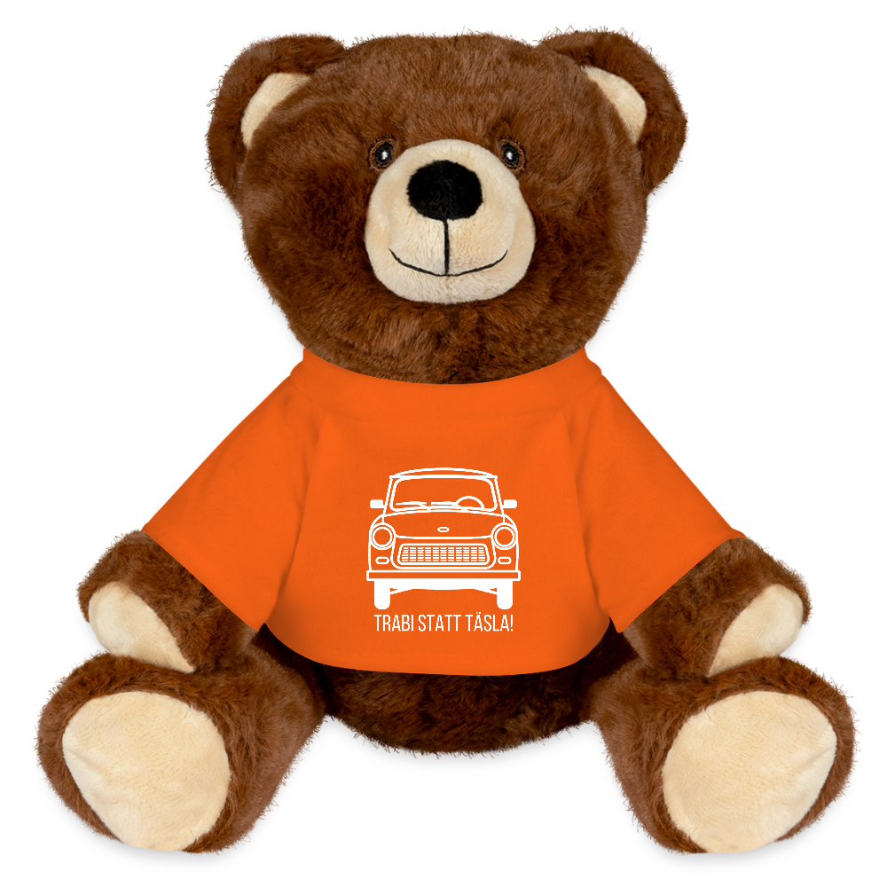 MiniFeet® RecycelBär® Teddy Bear Brown - golden orange