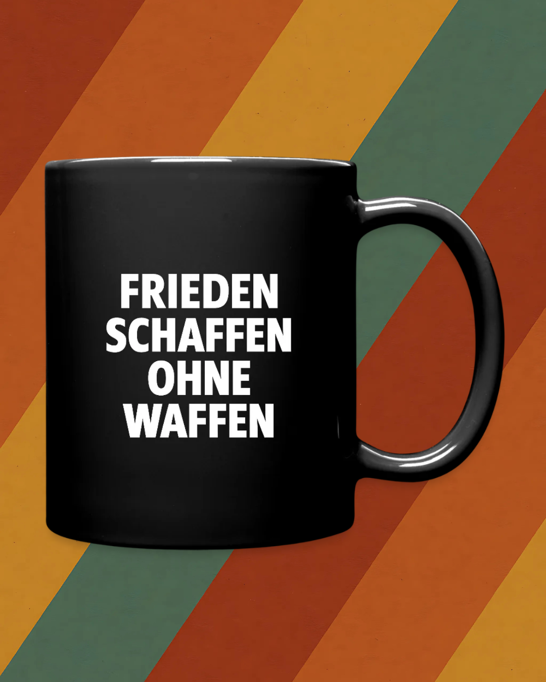 Frieden schaffen ohne Waffen – DDR Friedens-Tasse