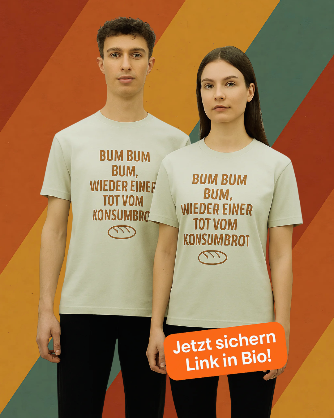 Bum Bum Bum – DDR Konsumbrot T-Shirt