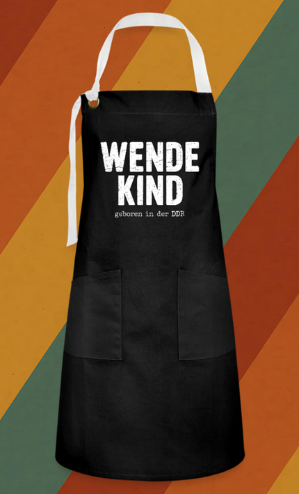 DDR Küchenschürze Wendekind