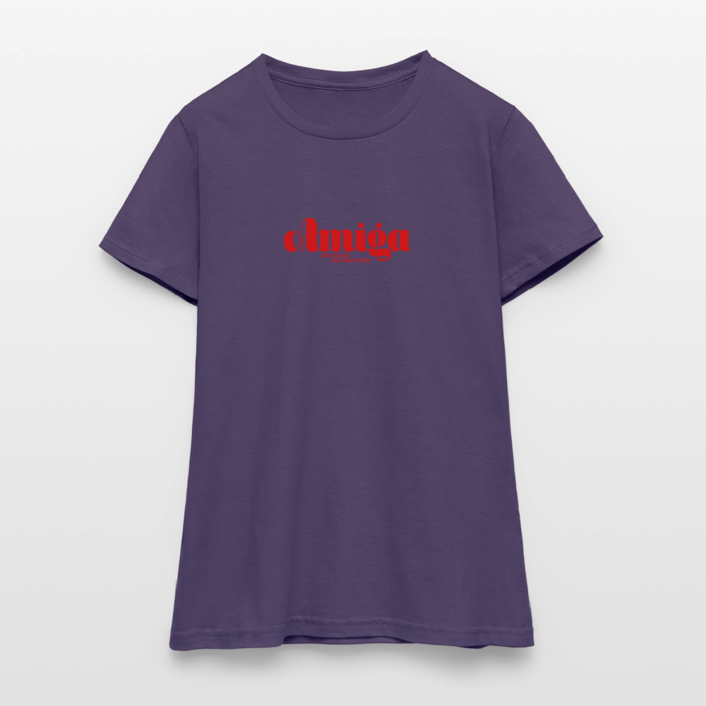 Frauen T-Shirt - Dunkellila