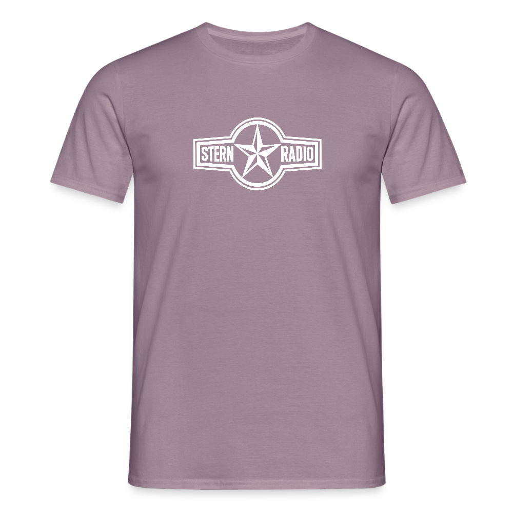 Männer T-Shirt - Lilagrau 