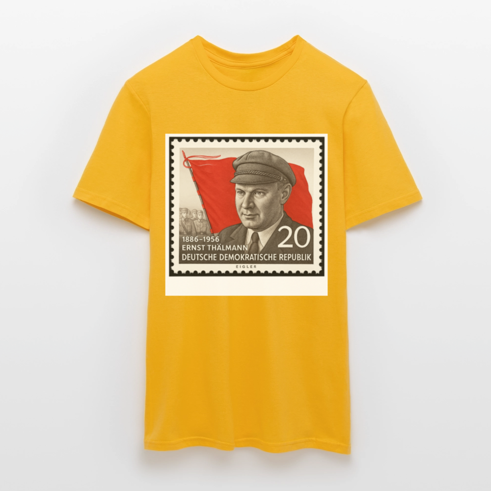 Männer T-Shirt - Gelb