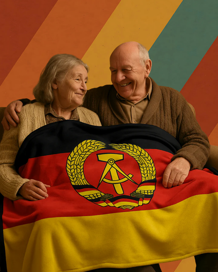 DDR Kuscheldecke