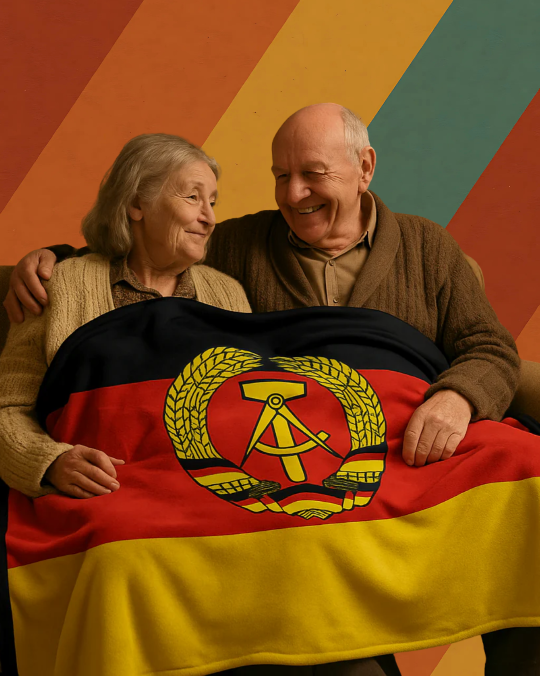 DDR Kuscheldecke