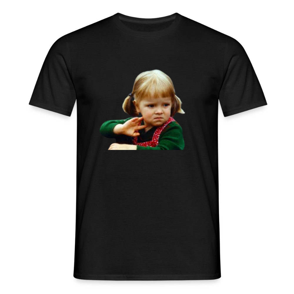 Männer T-Shirt - Schwarz