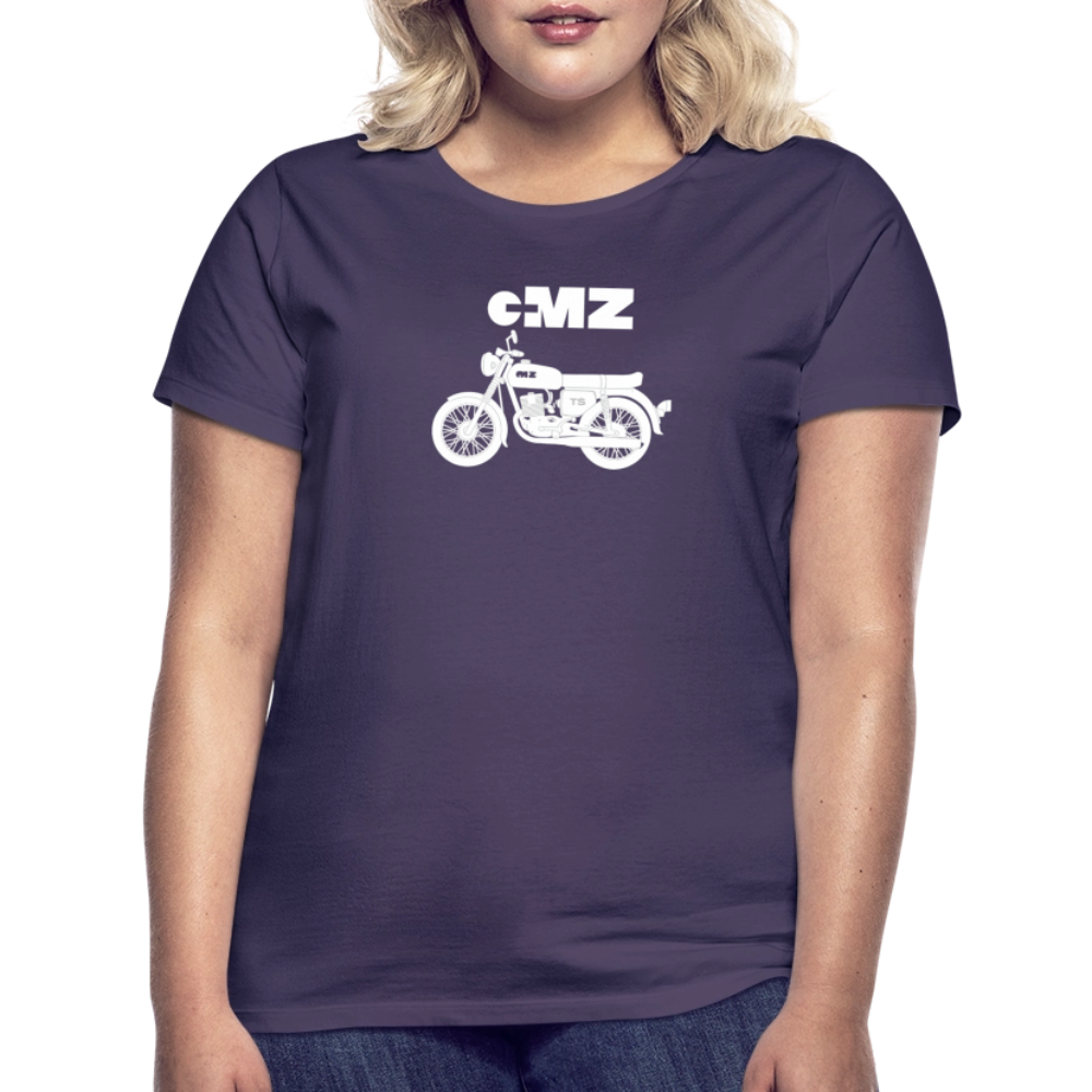 Frauen T-Shirt - Dunkellila