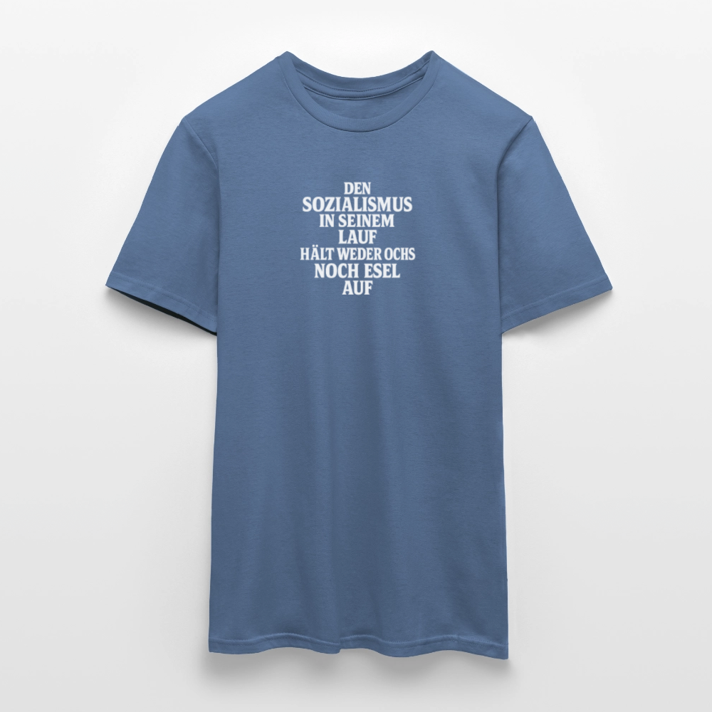 Männer T-Shirt - Taubenblau 