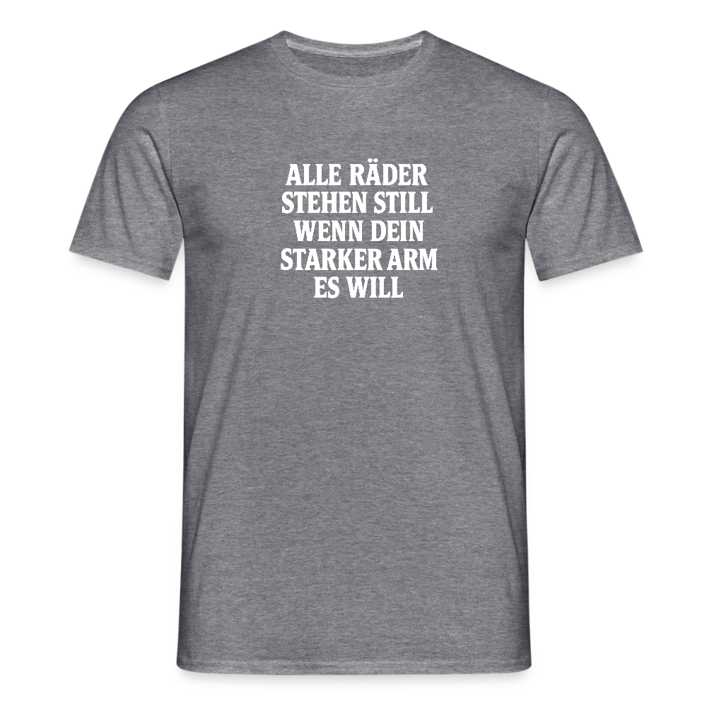 Männer T-Shirt - Graphit meliert