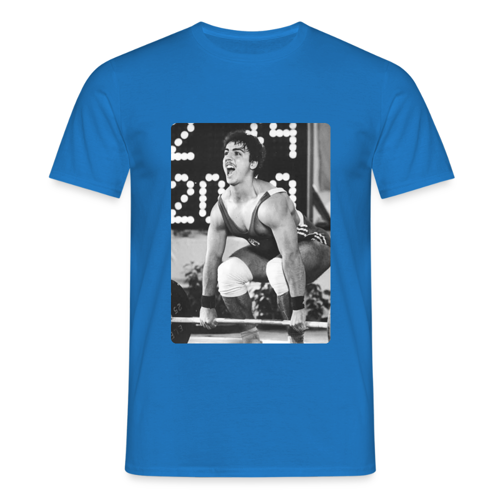 Männer T-Shirt - Royalblau