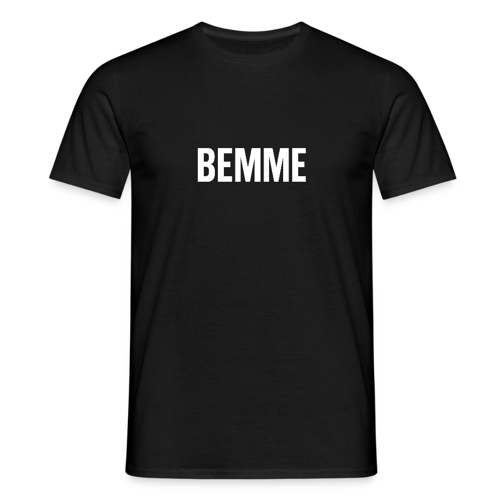 Männer T-Shirt - Schwarz