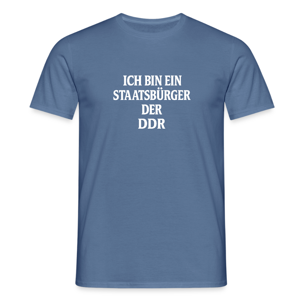 Männer T-Shirt - Taubenblau 