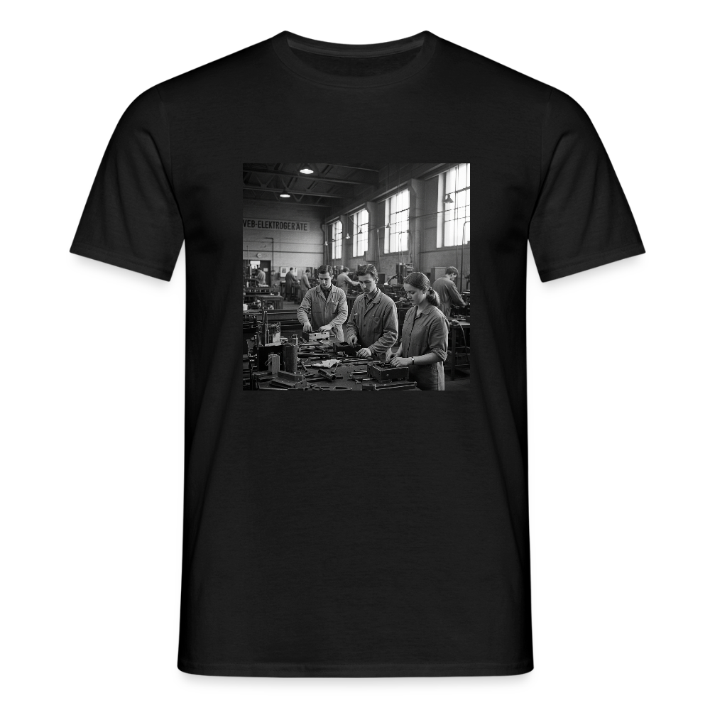 Männer T-Shirt - Schwarz