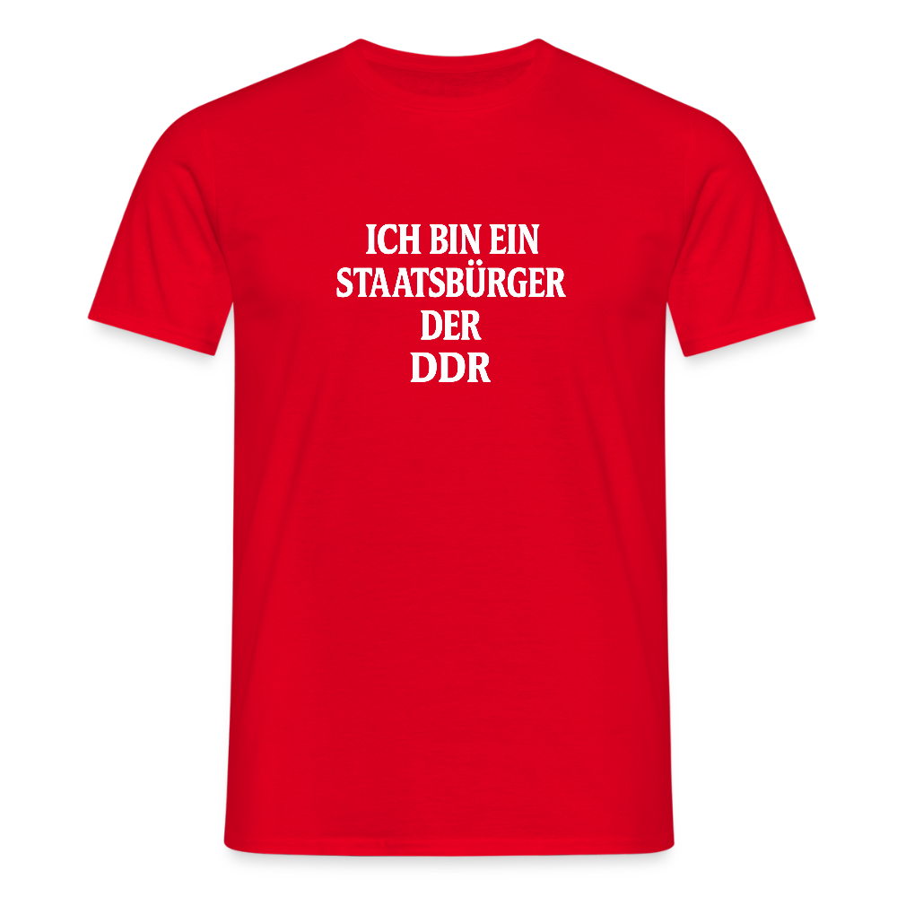 Männer T-Shirt - Rot