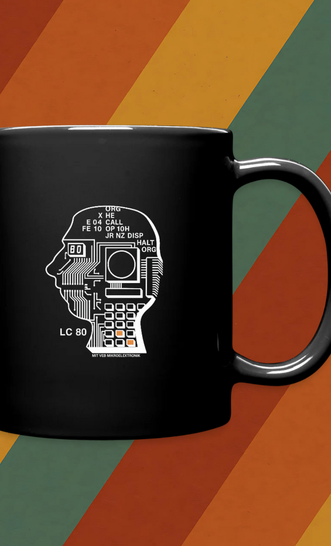 LC 80 Tasse – VEB Mikroelektronik Kultdesign