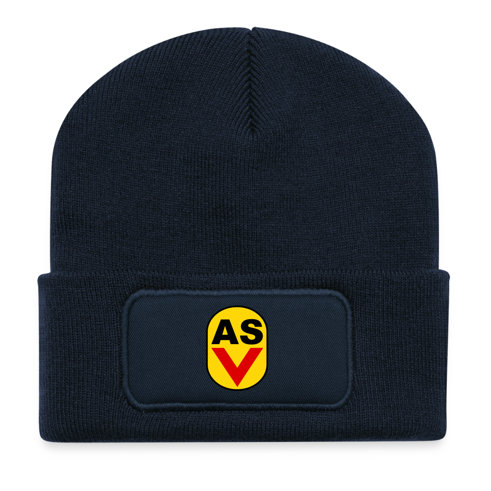 Recycelte Patch Beanie - French Navy