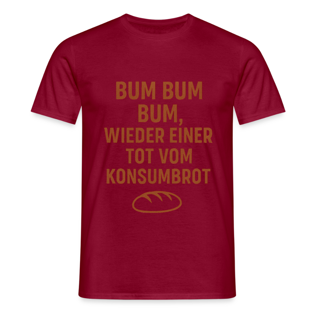 Men's T-Shirt - brick red