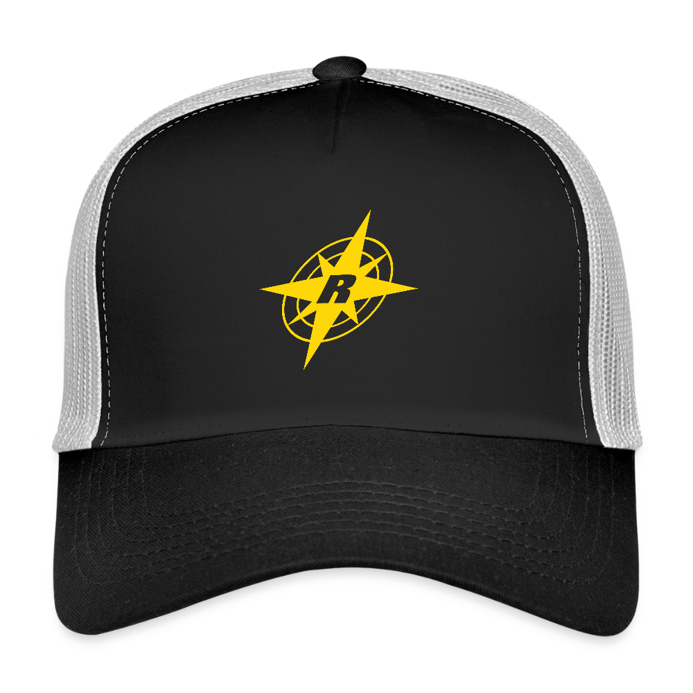 Trucker Cap - Schwarz/Steingrau