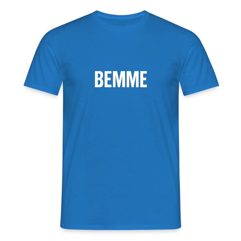 Männer T-Shirt - Royalblau